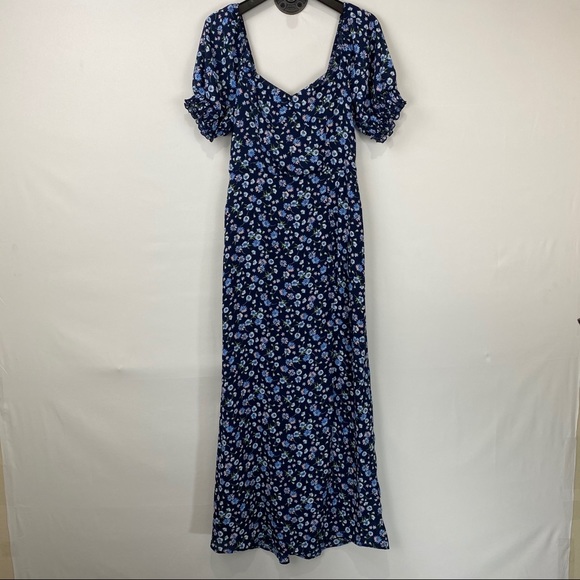 ROW A Floral Print Maxi Dress - Picture 5 of 9
